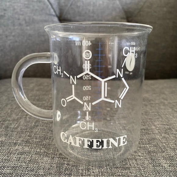 Caffeine Chemistry Beaker Coffee Mug 400ml - Picture 5 of 9